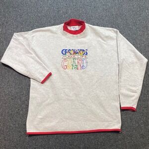 MC Sport Grandkids Make Life Grand Sz XL Womens Grey Vintage Aesthetic TShirt